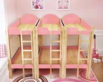 Primary School students afternoon bed solid wood bed upper and lower bed escrow bed bed double dormitory bed double