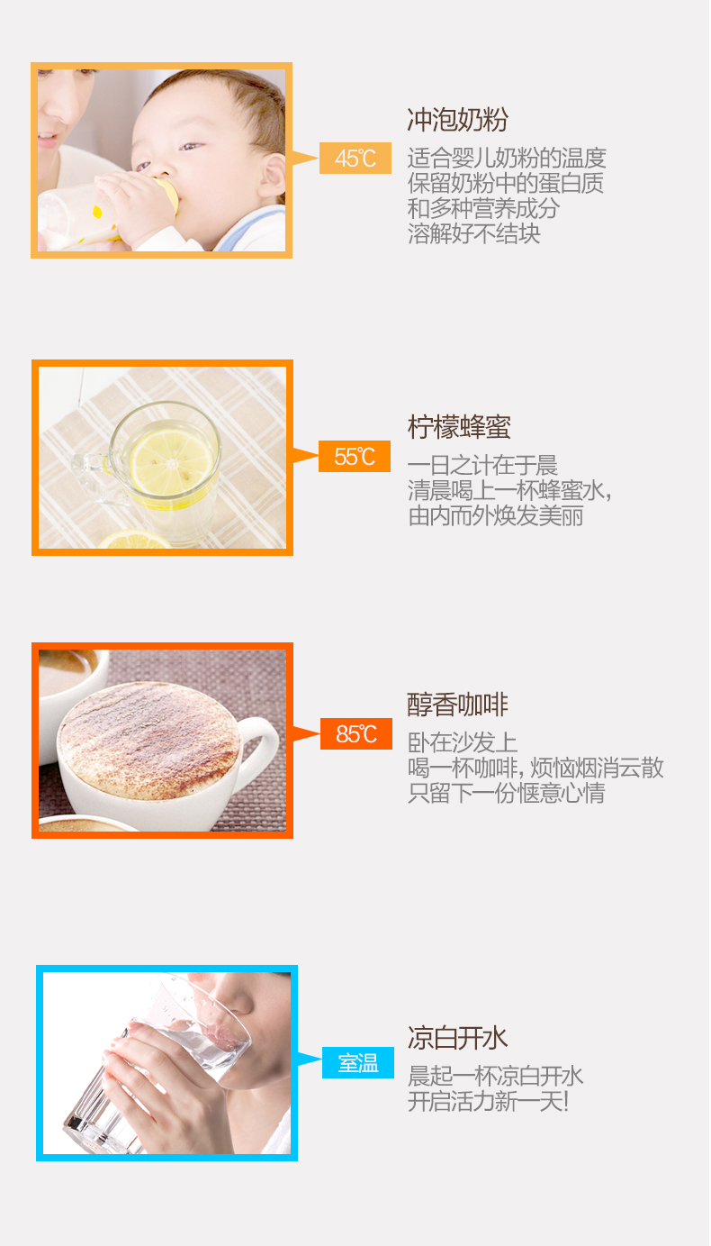 Bình giữ nhiệt đẹp bằng thép không gỉ 304 cách nhiệt gia dụng tự động thông minh dung lượng lớn ấm đun nước điện một nhiệt - ấm đun nước điện bình siêu tốc rẻ