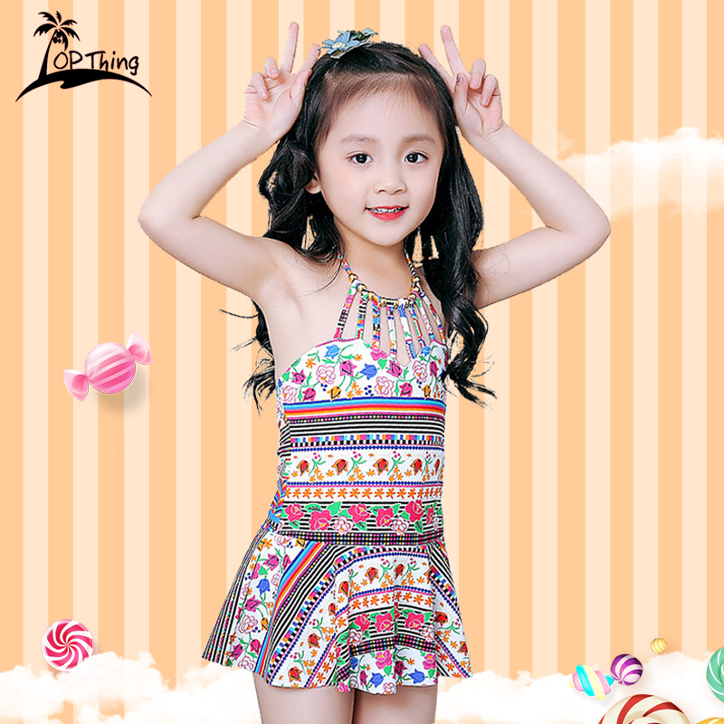 baby girl in swimsuit
