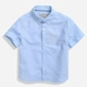 Hàng hóa trẻ em Quần áo bé trai lớn bé trai cotton dài tay áo sơ mi trắng cho bé trai Áo sơ mi trắng tay cotton