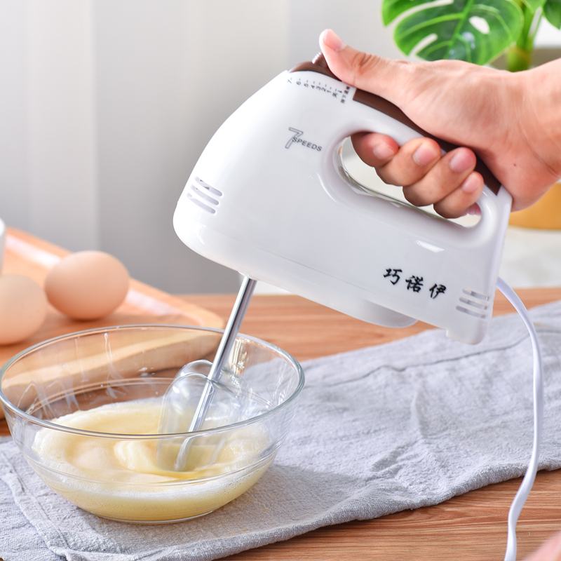 Electric Whisk Home Egg Beater High Power Mini Whipping Creamer Baking Tool Milk Foam Machine Stirring Handheld