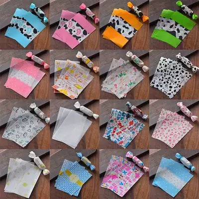 Nougat wrapping paper 1 500 sheets Home baking cartoon candy paper bag snowflake crisp paper handmade nougat candy wrapping paper