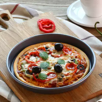 Pizza tray home 6 8 9 10 inch round cake bottom non-stick cake mold oven baking tool set