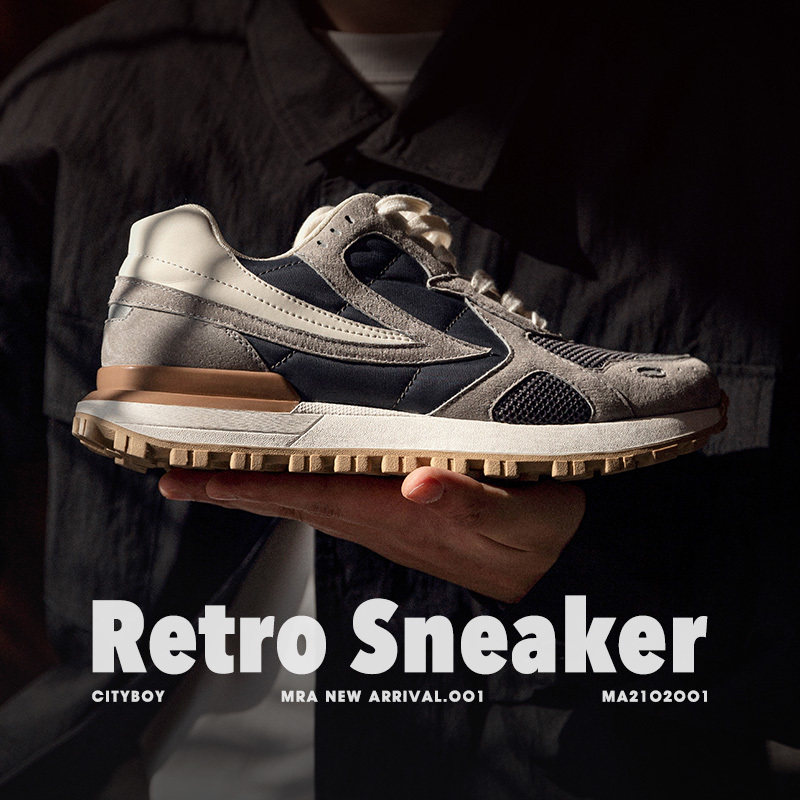 MRA jogging shoes men's shoes spring 2023 new retro - pal shoes couples sports sneakers tidal shoes