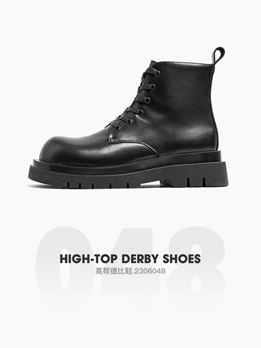 Обувь на платформе, туфли для пальцев на ноге для кожаной обуви, высокие рабочие короткие сапоги