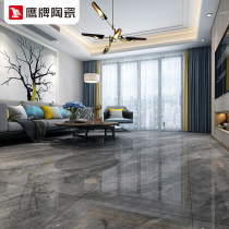 Eagle tiles through body glazed tiles 1200*600 light luxury wind floor tiles TV background wall tiles Madrid silver gray