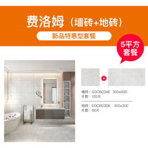 Eagle tiles 5 square meters porcelain standard kitchen and bathroom package wall tiles 120 tiles 60 pieces