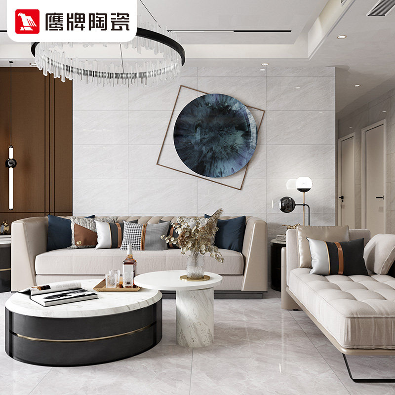 Eagle brand tile fully polished glazed tile kitchen powder room wall tile 400*800 non-slip medium plate rain line