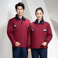 Съемная бордовая куртка