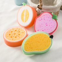Youzhiju kitchen cleaning dish cloth decontamination sponge wipe thickened cleaning cloth brush pot dish sponge magic wipe