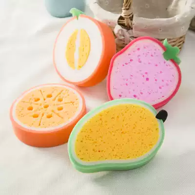 Yuzhiju kitchen cleaning dish cloth Decontamination sponge wipe thick scrub pan wash dish sponge magic wipe