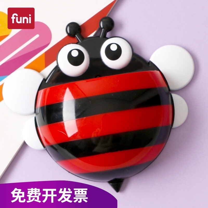 Bee magnetic whiteboard pen storage box creative lovely kindergarten hanging decorative pen container remote control storage