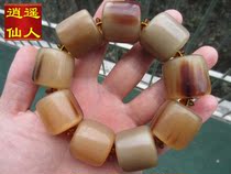  (Xiaoyao fairy)African yak horn hand skewer atmosphere◆Not old enough to be returned