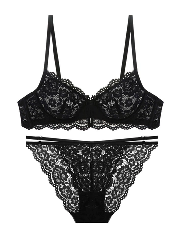 Летний кружевной ультратонкий сексуальный поролоновый белый бюстгалтер