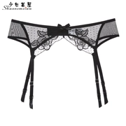 Cô gái làm đẹp nhà châu Âu và châu Mỹ gợi cảm thêu lưới ren garter vành đai đen gợi cảm vớ vớ clip phù hợp với nữ