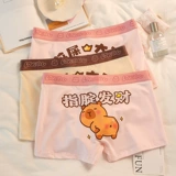 Летние антибактериальные милые трусы, мультяшные штаны