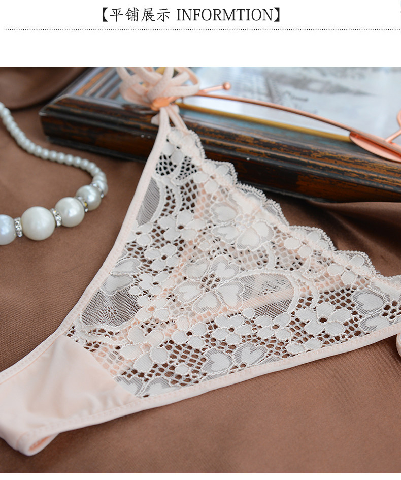 Slip jeunesse Thongs Lace en nylon - Ref 643144 Image 10