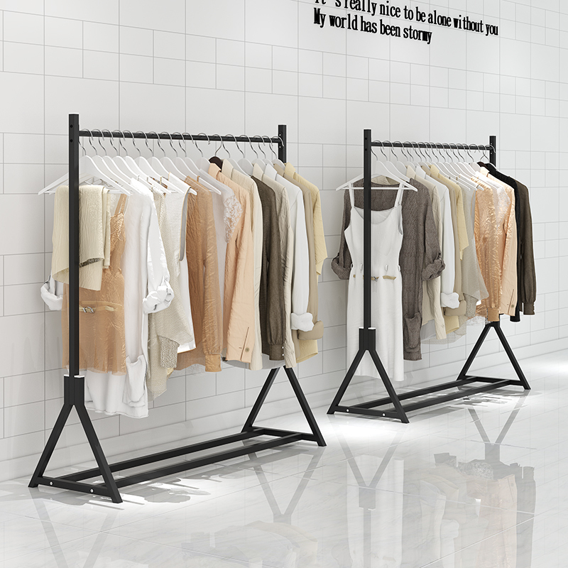 Clothes Rack Floor-Standing for Bedroom Home Use Simple Modern Iron Art Clothes Hanger Balcony Drying Rack Special Offer Clothes Rack Floor-Standing for Bedroom Home Use Simple Modern Iron Art Clothes Hanger Balcony Drying Rack Special Offer