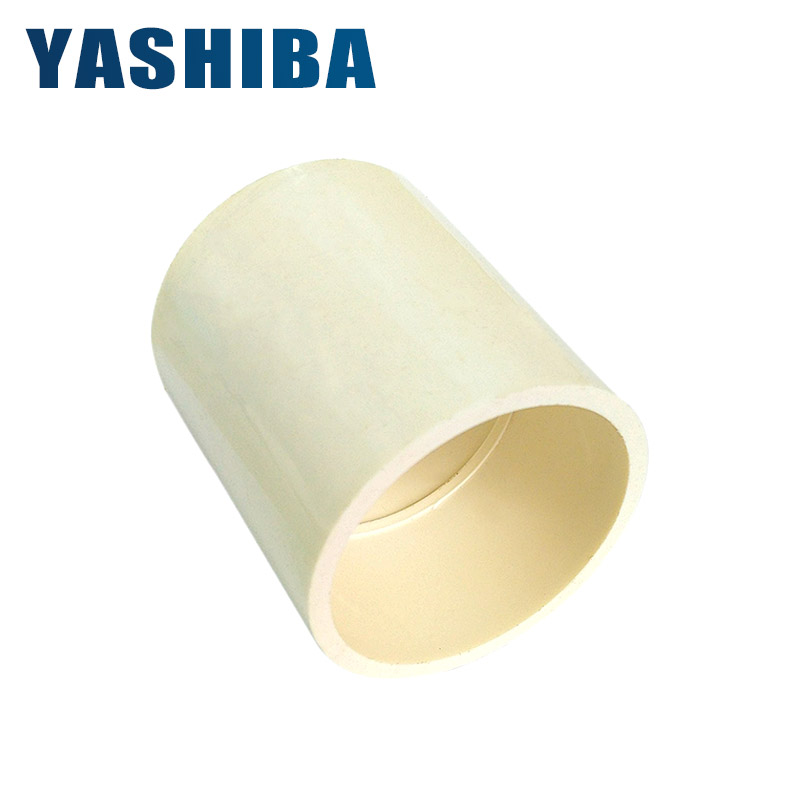 Direct isodiameter head connection pvc joint water pipe fitting plastic clamping drain pipe through sleeve hoop to the joint