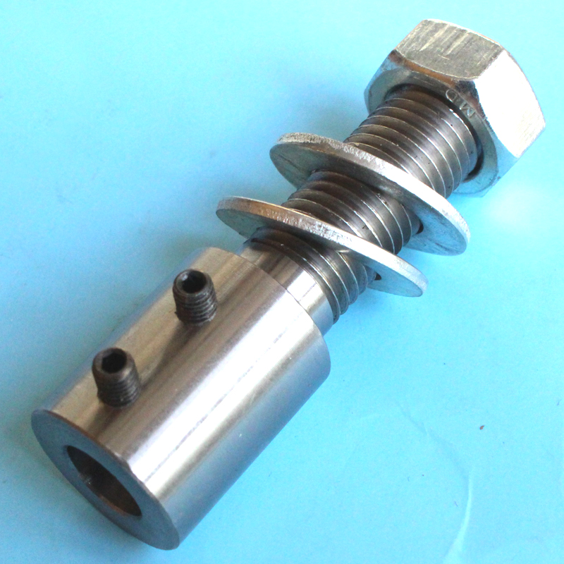 Electric motor shaft connection lever lengthened fixed variable diameter lever numerical control car making inner hole 12 mm clamp grinding wheel saw blade