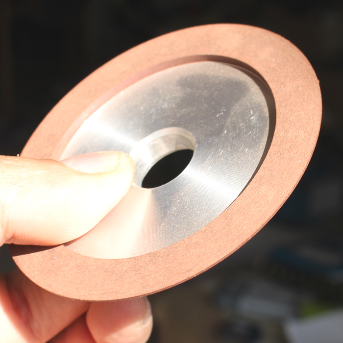 Bevel edge diamond grinding wheel all-sand resin bond 320 mesh 80mm grinding tungsten steel alloy bead knife sawtooth