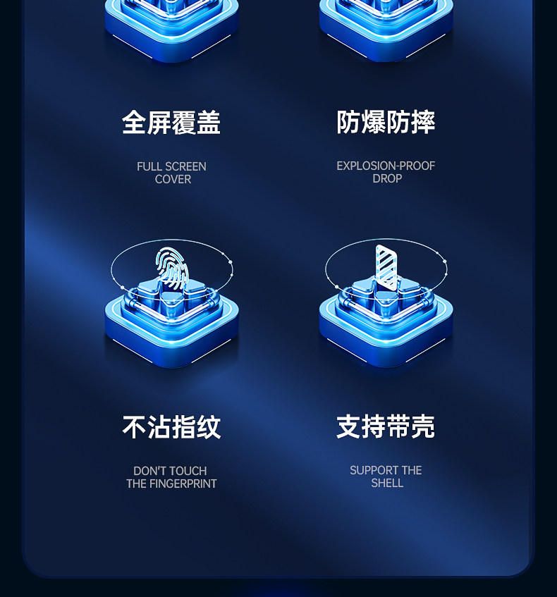 适用iPhone13/11/12钢化膜