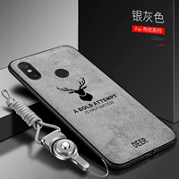 Смешайте 3 [тканевая рисунок-серебристого серого] Отправить полноэкранную стальную пленку+Lanyard