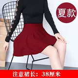 Летнее защитное белье, юбка в складку, штаны, сезон 2021, в корейском стиле, эластичная талия