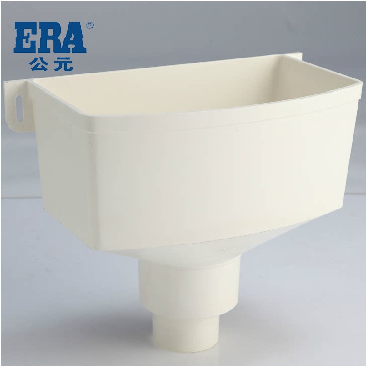 PVC sink drain pipe 110 square pipe stormwater tank drainage tank water falling trough gutter gutter sink