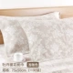 Khăn bông giặt 100% cotton màu rắn sọc đơn giản Khăn bông 75x50cm một đôi chụp 1 đôi