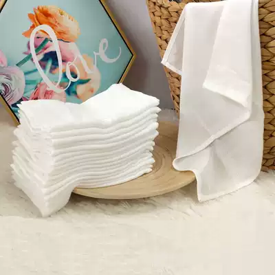 Liangjia cotton jacquard towel bamboo fiber baby gauze saliva towel baby small square towel handkerchief soft absorbent