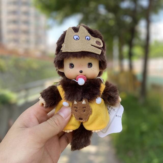 Clearance Walker Monkey Plush Doll ຂະຫນາດນ້ອຍ 15cm ອະນຸບານ Big Bad Wolf Bag Pendant Ornament