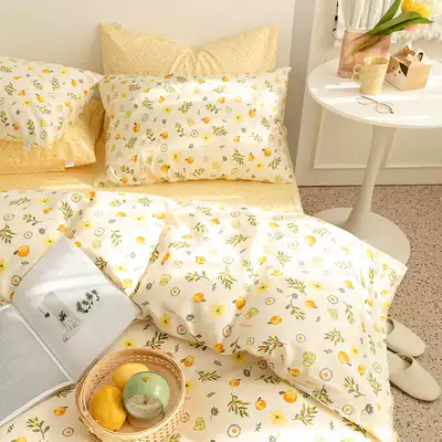 Customized sheets single cotton 1 5 meters 18 m bed student dormitory single double cotton cloth 2 0 single bed