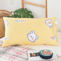  Custom-made cotton pillowcase 48 74cm cotton twill pillowcase student single autumn and winter pillowcase single