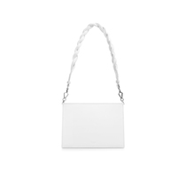 (Mothers Day gift) INJOYLIFE single shoulder bag female white organza bag small crowdsourcing 100 hitch satchel