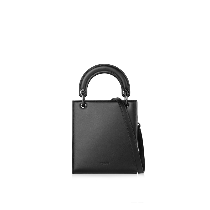 Injoylife New Circular Small Handbag Niche Design Single Shoulder Crossbody Bag Women's Sheet Music Bag Vertical Style