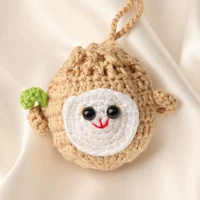 Сумка для яиц с отделкой маленькой обезьянки Бесплатная имитация яйца