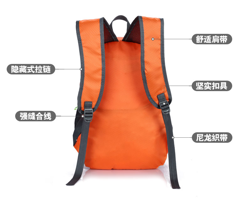 Gói da siêu nhẹ xách tay ngoài trời ba lô đeo vai nam và nữ túi du lịch không thấm nước túi leo núi balo đẹp nữ