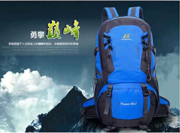 Túi leo núi ngoài trời nam và nữ túi đeo vai không thấm nước du lịch cắm trại đi bộ đường dài túi du lịch dung tích lớn 40L 60L balo học sinh tiểu học