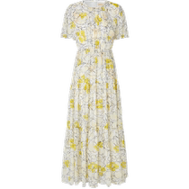 PORTS Womens Spring Gorgeous Summer Flower Printed Dress LD8D211PPS145