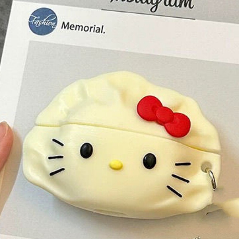 Kt Cat Dumpling Earphone Case Suitable for Vivo Tws5 Earphones Vivo Tws4 Hi-Fi Version Cute Vivo Tws3Pro Protective Case Vivo Tws2E Cartoon Iqoo Tws 1 Female X1 Kt Cat Dumpling Earphone Case Suitable for Vivo Tws5 Earphones Vivo Tws4 Hi-Fi Version Cute Vivo Tws3Pro Protective Case Vivo Tws2E Cartoon Iqoo Tws 1 Female X1