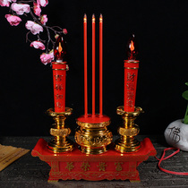 Simulation flame flashing bulb rich and noble Buddha front lamp electric incense burner electric incense candle holder electric candle electric candle electronic fragrance