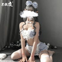 Spice Sleepwear Sexier Seductive Lace Seductive Lace Teasing Maid Uniform Fire Spiciness Hints Clothes Passion Erotic Lingerie
