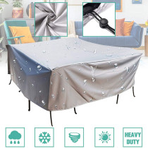Balcony tablecloth table outdoor furniture dust cover outdoor table and chair sofa sun protection waterproof cover rainproof cover cloth
