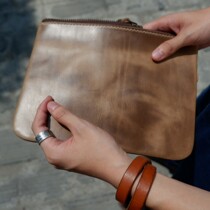 Horween horween cxl clutch clutch bag handbag tea core