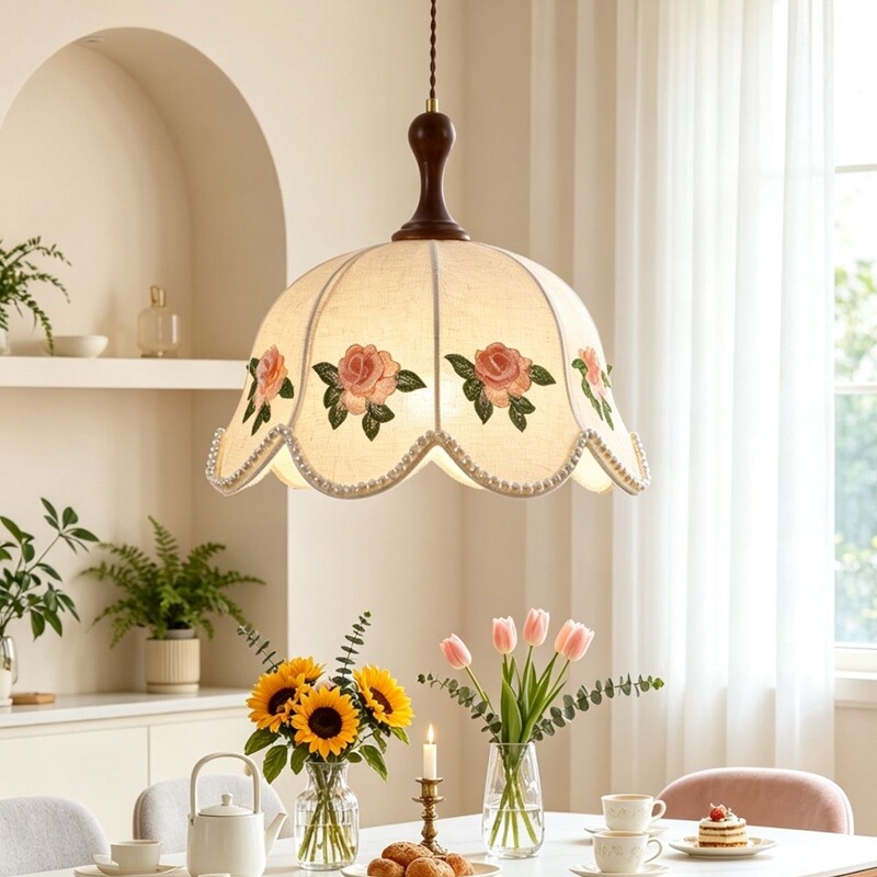French Retro Chandelier, Mid-Century Style Bedroom Lamp, American Country-Style Dining Room Lamp, Creative and Personalized Art Decorative Lighting Fixtures French Retro Chandelier, Mid-Century Style Bedroom Lamp, American Country-Style Dining Room Lamp, Creative and Personalized Art Decorative Lighting Fixtures