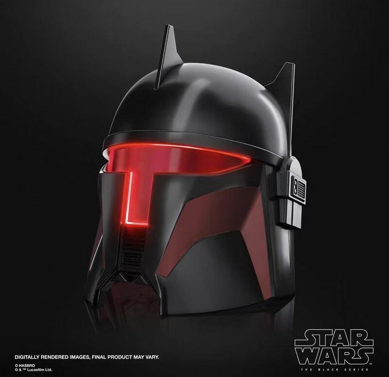 Hasbro Star Wars the Mandalorian Moff Gideon Governor 1:1 Wearable Power Helmet