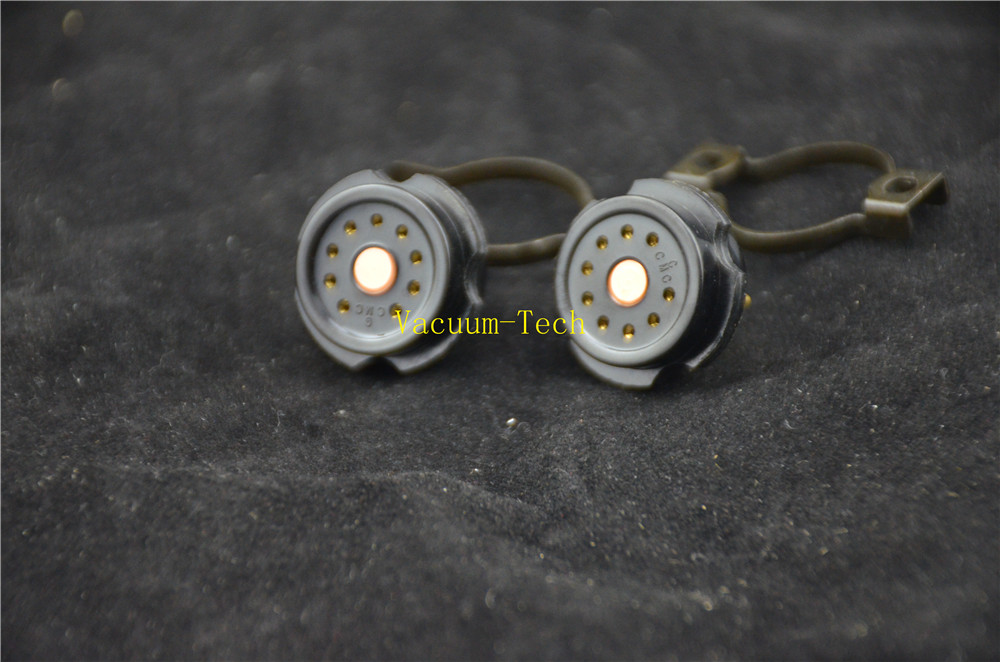 The new American CMC9 foot tube base Bakelite tube base is suitable for 12AX7 6DJ8 Guangzhou physical store spot