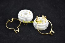 New gold-plated big eight-legged tube seat 6N8P EL34 KT88 KT90 6SN7 Guangzhou physical store