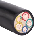 Кабельная медная ядра YJV2 3 4 5 Core 1.5 2,5 4 6 квадратные наружные проволоки национальные стандартные электрические источники Медный провод